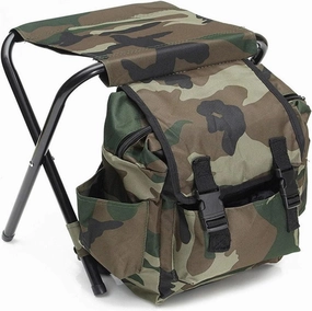 Backpack Cooling Chair Portable Folding Seat Stool Light Fishing Stool Outdoor Equipment Suitable for Camping,Traveling Hiking