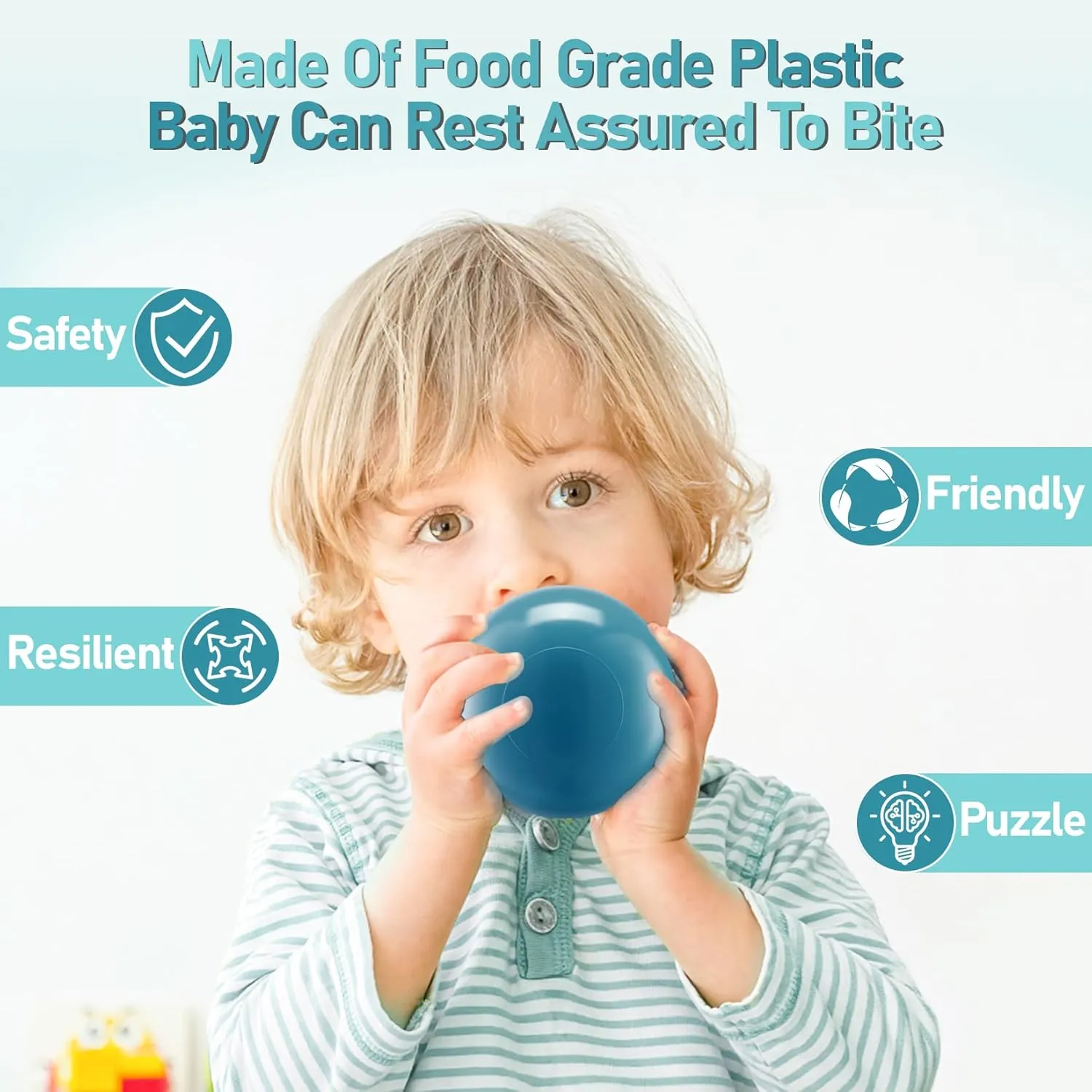 Ball Pit Balls, Safe Non-Toxic BPA-Free Crush-Proof Plastic Balls for Toddlers, Gift for Kids Birthday & Christmas, for Indoor Playpens, Party Decorations & Amusement Activities