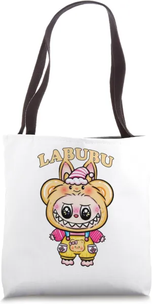 Bear Labubu Lover Cute Labubu The Monsters Christmas Girls Tote Bag