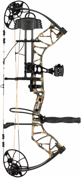 Bear Archery Legit Ready to Hunt Compound Bow Package for Adults & Youth, 14”- 30” Draw Length, 10-70 Lbs Draw Weight, Up to 315 FPS, Made in USA, Limited Life-Time Warranty