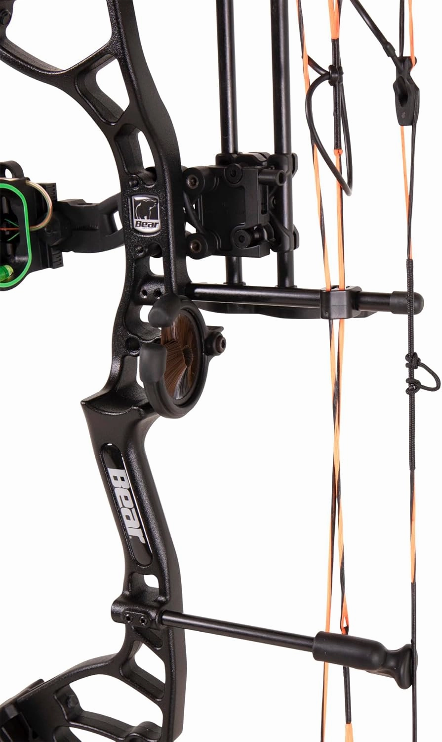 Bear Archery Royale Ready to Hunt Compound Bow Package for Adults and Youth, 12”- 27” Draw Length, 5-50 Lbs Draw Weight, Up to 290 FPS, Limbs Made in USA, Limited Life-Time Warranty