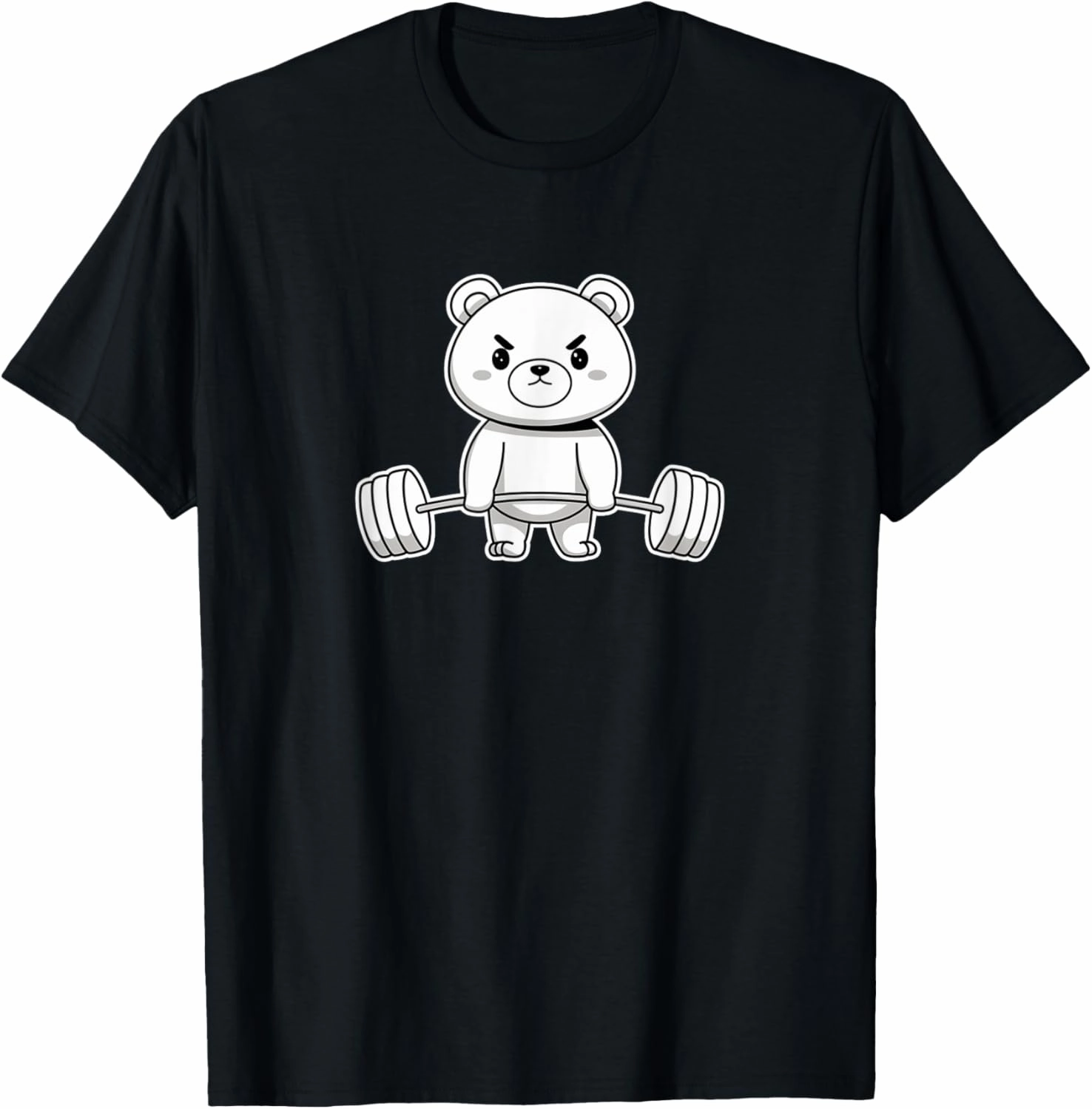 Bear Bodybuilder Weight lifting Gym Workout Sports T-Shirt