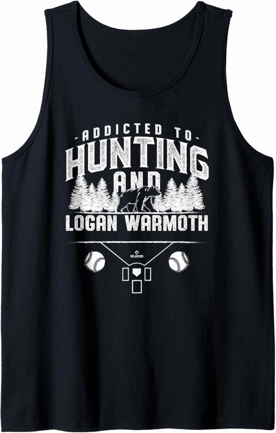 Bear Hunting and Logan Warmoth Prospect Baseball Fan Gear Tank Top