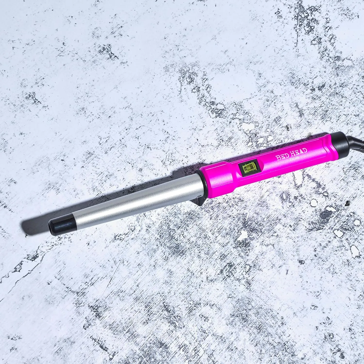 Bed Head Curlipops 1” Tourmaline Ceramic Tapered Styling Iron | Clamp-Free Tapered Curling Wand | for Curls and Waves (1 Inch)