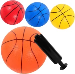 BESPORTBLE 1 Set Basketball Bouncy Balls with Inflator for Indoor and for
