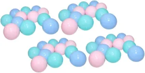 BESPORTBLE 100pcs Colorful Plastic Ocean Balls for Safe Plaything for Playhouses Pools Tents and Bounce Houses for Fun and Learning Play Areas
