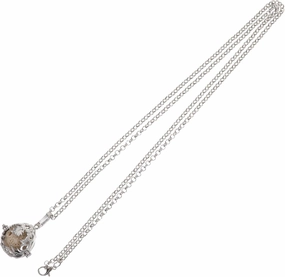 BESPORTBLE Aromatherapy Chain Necklace for Women Hollow Locket Pendant with Volcanic Rock Elegant Perfume Diffuser Jewelry Special Occasions