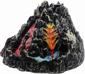 BESPORTBLE Electric Volcano Model with Light and Sound Volcanic Ornament for Dinosaur Enthusiasts Realistic Eruption Simulation Educational Science Project Decor