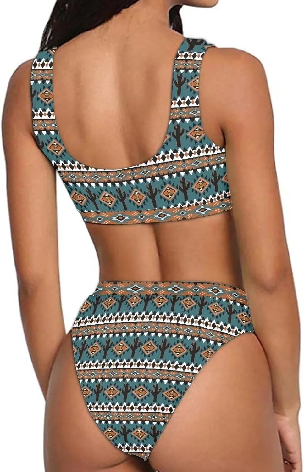 Bikini Sets for Women,High Waisted 2 Piece Swimsuit,Without Bra Pads XS-5xl