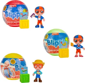 Blippi Ball Pit Surprise 3 Pack Bundle Learn Shapes and Numbers Toy Figures for Children and Toddlers