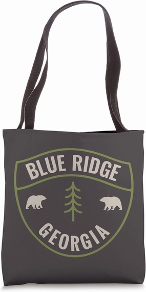 Blue Ridge Georgia Outdoors GA Bear Mountains Vacation Tote Bag
