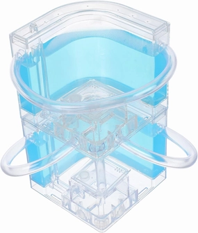 Box Double Ant Castle Interactive Plastic Ant Nest for Educational Kit for Cognitive Development and Imaginative Play