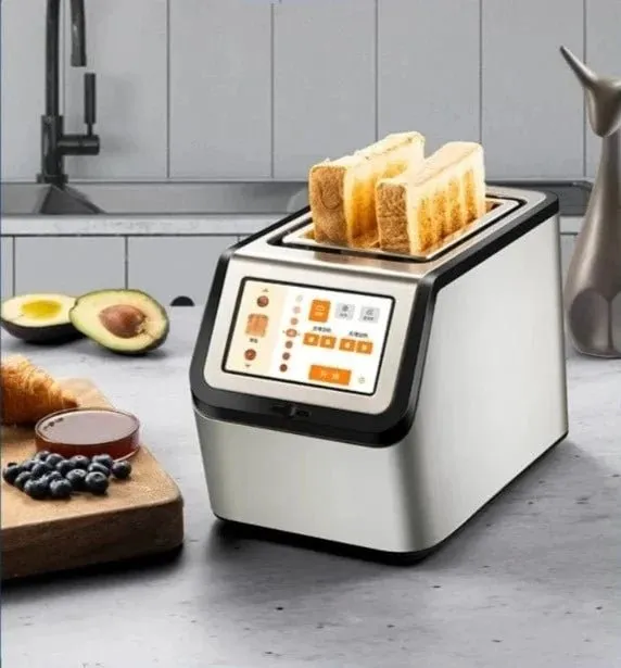 BrecoTouch Pro: High-Speed Smart Toaster for Perfectly Toasted Bread Every Time