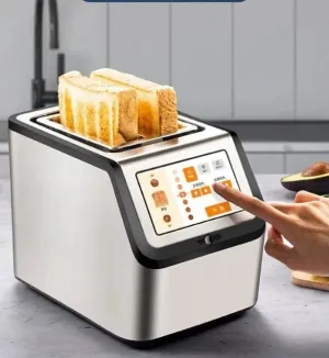 BrecoTouch Pro: High-Speed Smart Toaster for Perfectly Toasted Bread Every Time