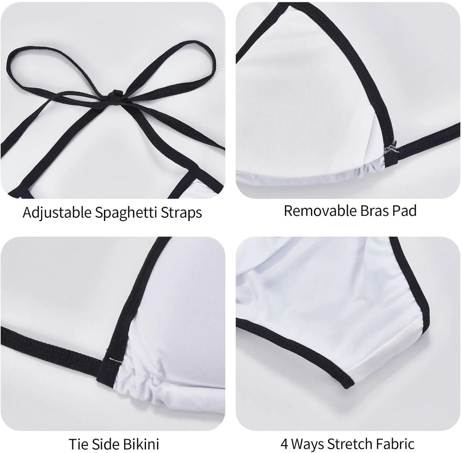 Bright Cabbage Womens Swimsuits Bikini Sets for Beach Vacations Bathing Suits Swim