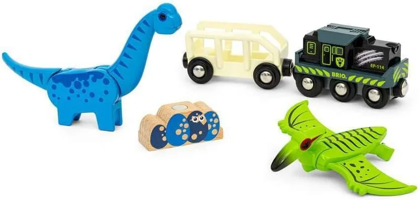 BRIO DINOSAUR BATTERY TRAIN