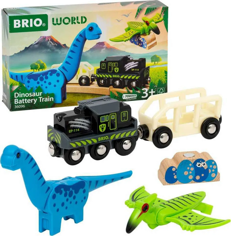 BRIO Dinosaur Battery Train