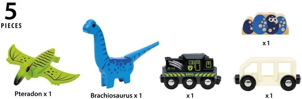 BRIO DINOSAUR BATTERY TRAIN