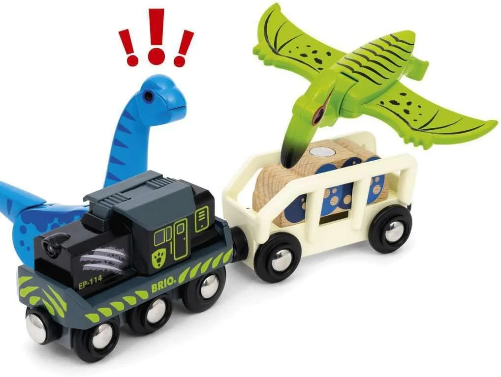 BRIO DINOSAUR BATTERY TRAIN