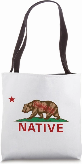 California Endangered Native Tote Bag