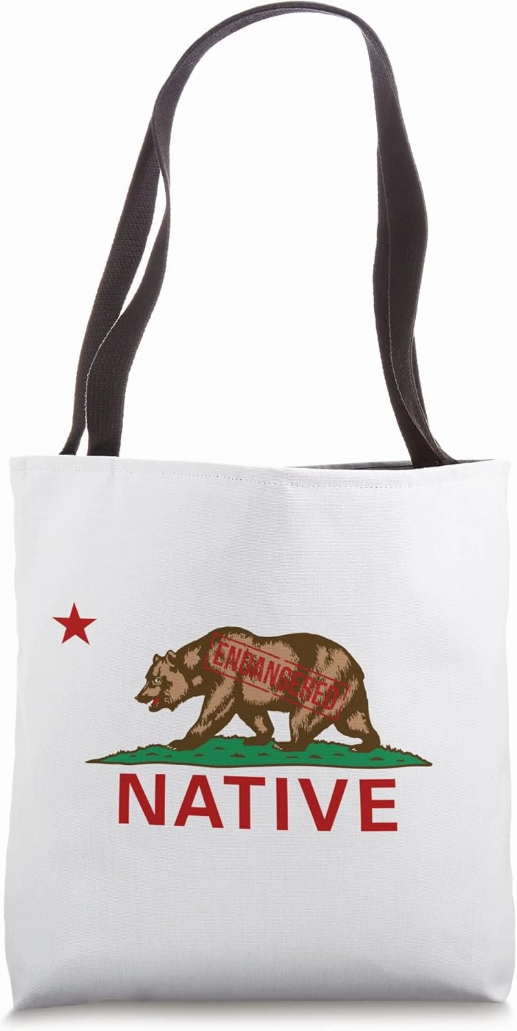 California Endangered Native Tote Bag