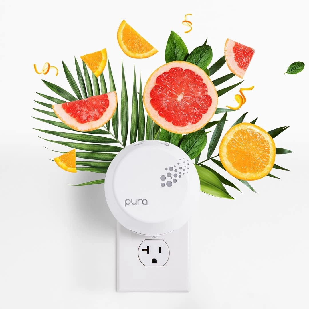 Capri Blue Pura Smart Home Plug-in Diffuser Refills – Volcano with a Tropical, Citrus Scent – Long-Lasting Aromatherapy Diffuser Refills (Pack of 2)