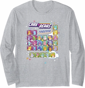 Care Bears Forever Rainbow Chibi Periodic Table Of Bears Long Sleeve T-Shirt