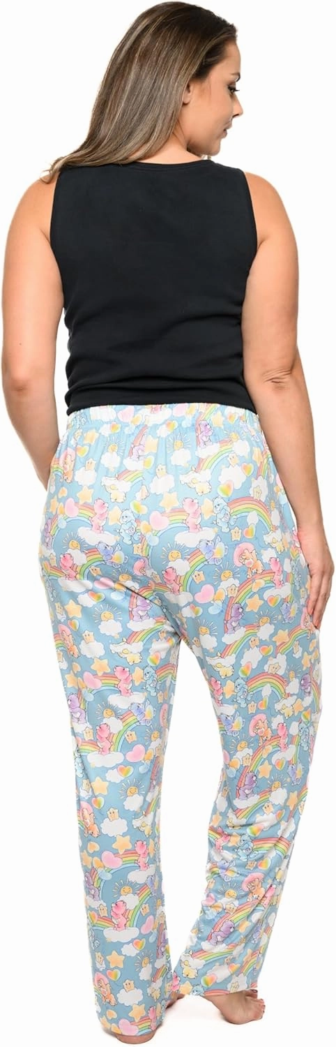 Care Bears Womens Lounge Pants Pajama Bottoms All Over Print