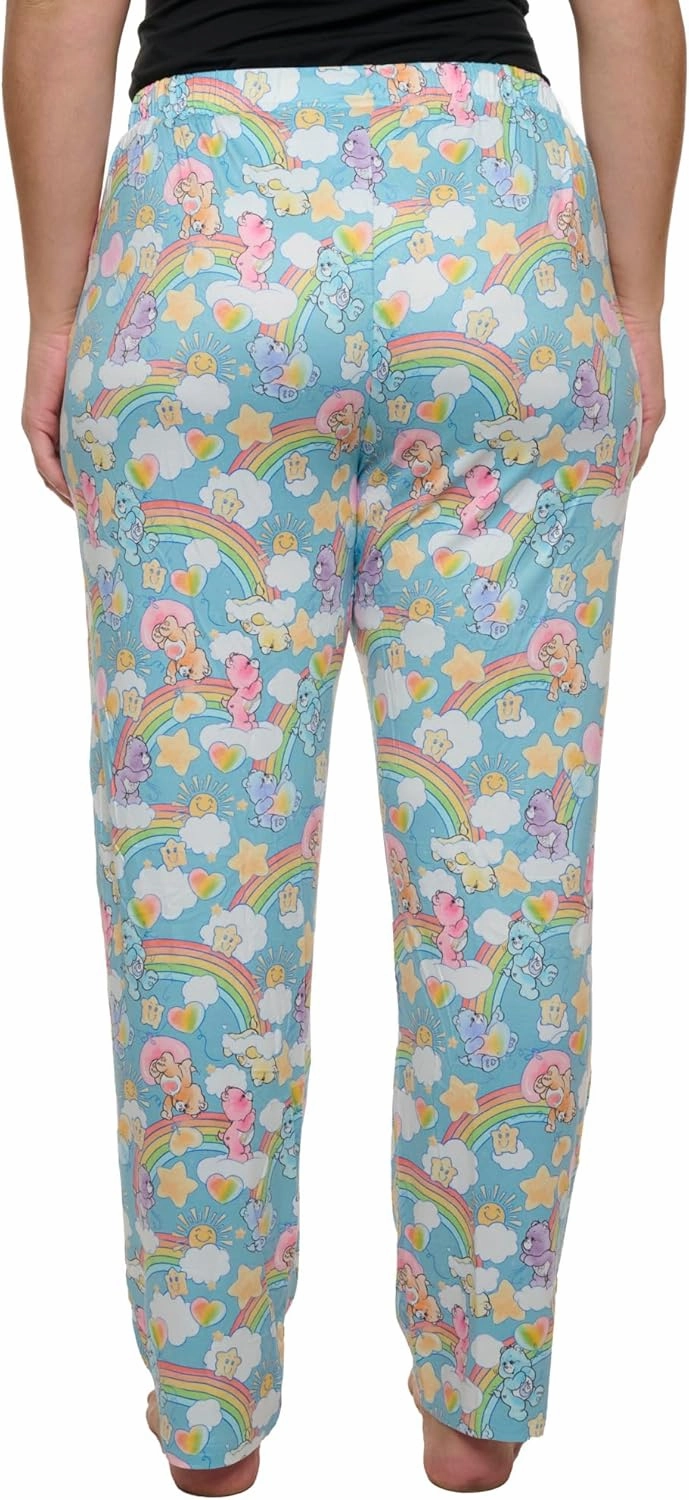 Care Bears Womens Lounge Pants Pajama Bottoms All Over Print