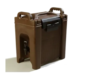 Carlisle XT250001 Insulated Beverage Server - 2.5 Gallon, Brown, NSF