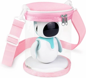Carrying Bag compatible with Eilik Robot Pets, Display Case compatible with Eilik Interactive Companion Toys, Pink, Bag Only