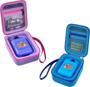 Case for Bitzee Interactive Toy Digital Pet and Case, Toys Hard Carrying Holder for Virtual Electronic Pets React to Touch, Protective Container for AA Batteries and Other Accessories (Box Only)