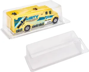 Case for Large Loose Hot Wheels and Matchbox Cars Clamshell Blister Case (25 Pack)