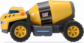 CAT Construction Toys, Future Force Cement Mixer Toy, with Lights and Sounds, Ages 3  Yellow - Electro-Power Sounds, Next-Gen Glow Effects, Articulated Features - Indoor/Outdoor Play!