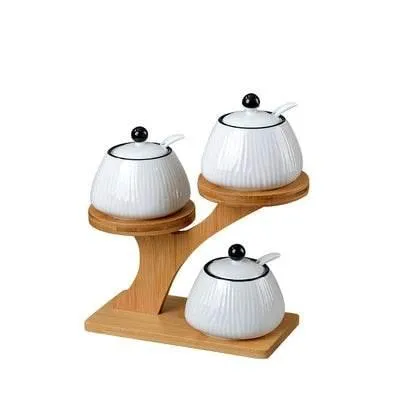 Ceramic Smart Seasoning Set - Nordic Touch Kitchen Accessories