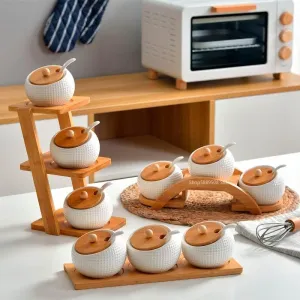 Ceramic Smart Seasoning Set - Nordic Touch Kitchen Accessories
