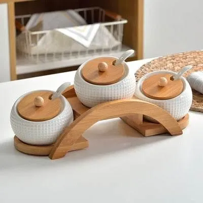 Ceramic Smart Seasoning Set - Nordic Touch Kitchen Accessories