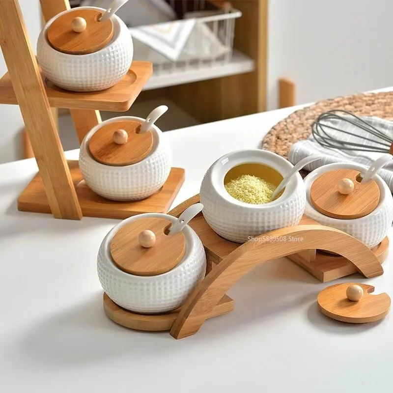 Ceramic Smart Seasoning Set - Nordic Touch Kitchen Accessories