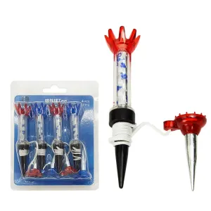 Colorful Plastic Durable and Fit All Courses Golf Tee Set
