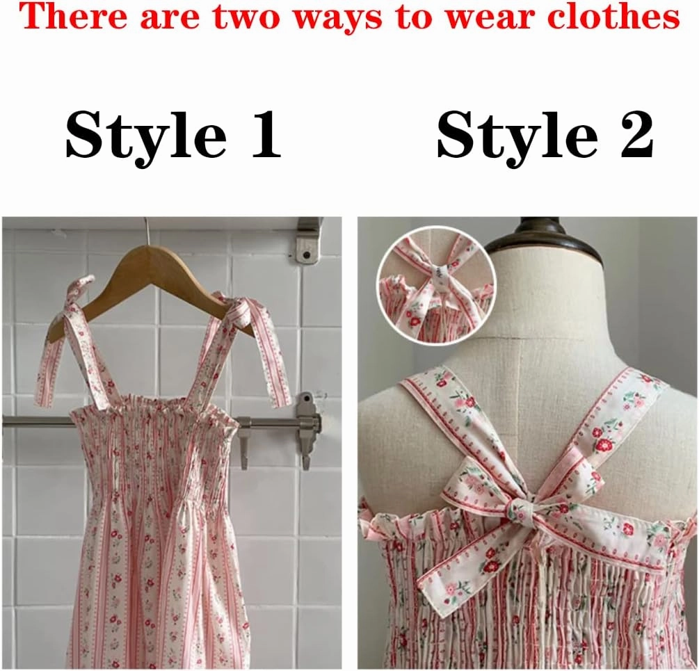 Colorful Childhood Baby Girls Summer Dress Toddler Strap Smocked Floral Boho Beach Dress Rompers Sisters Matching Outfits