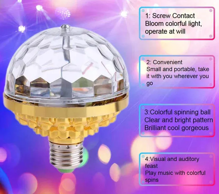 Colourful 360 Magic Ball Light