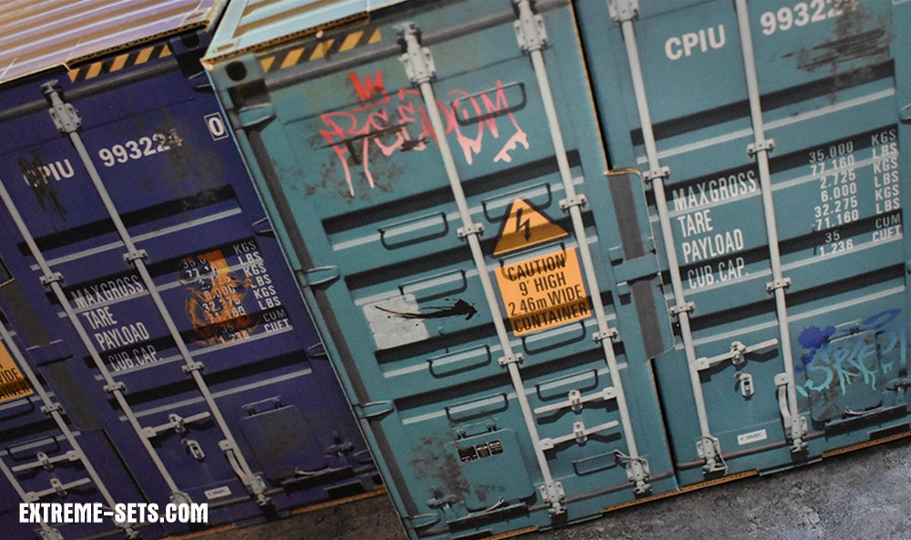 Container Pack Pop-Up Diorama 1/12