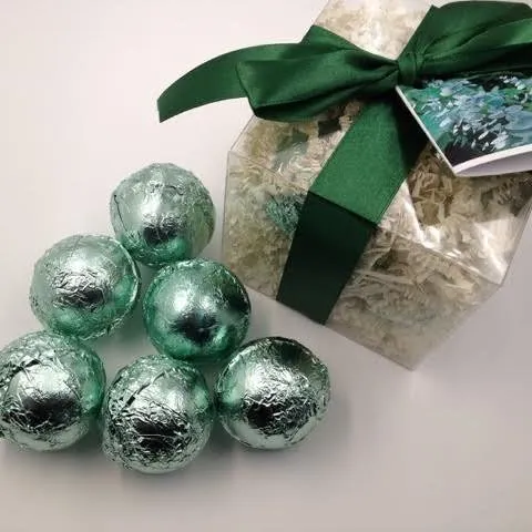 Cool Water Bath: Gift Set with 6 Bath Bomb Fizzies moisturizing with Shea, Mango & Cocoa Butter, Great for Dry Skin, All Skin Types (6 Count) Pack of 1