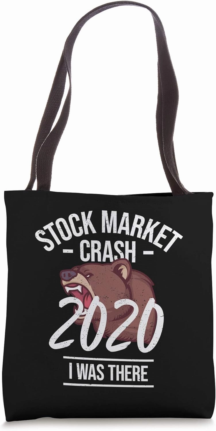 Cool Stock Market Crash 2020 Investing Day-Trader I Bear Tote Bag