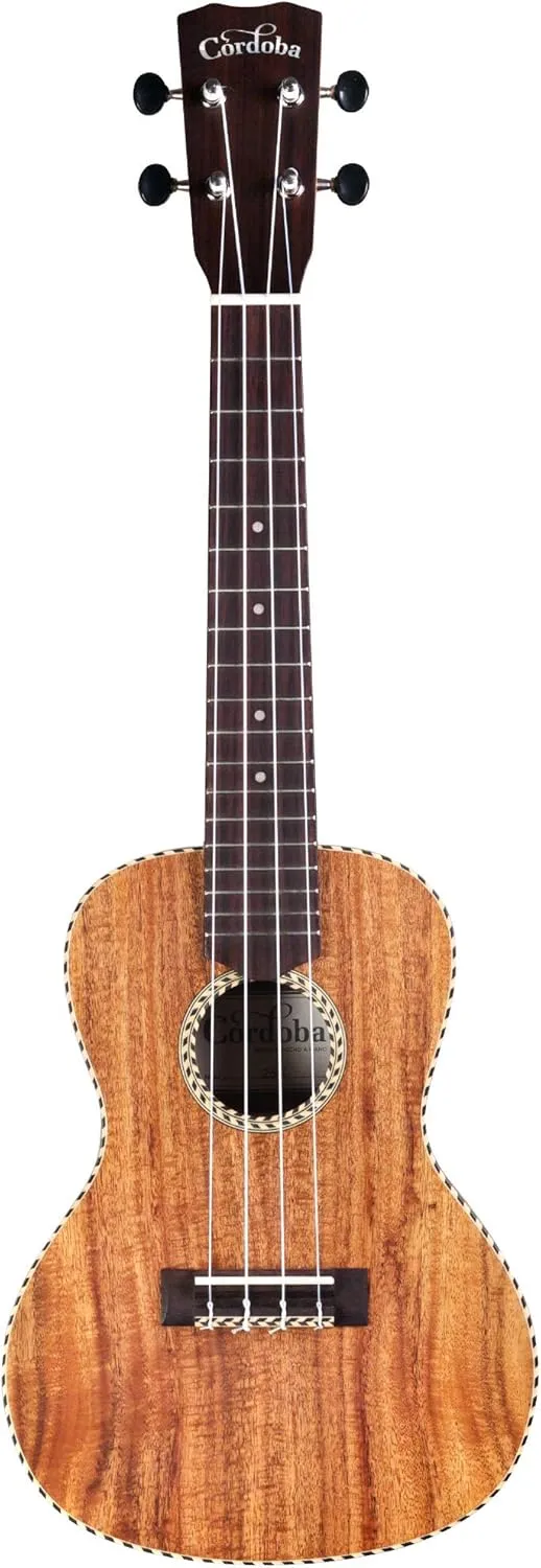 Cordoba, 4-String 25C Concert Ukulele, Right, Natural, (99-761-0240)