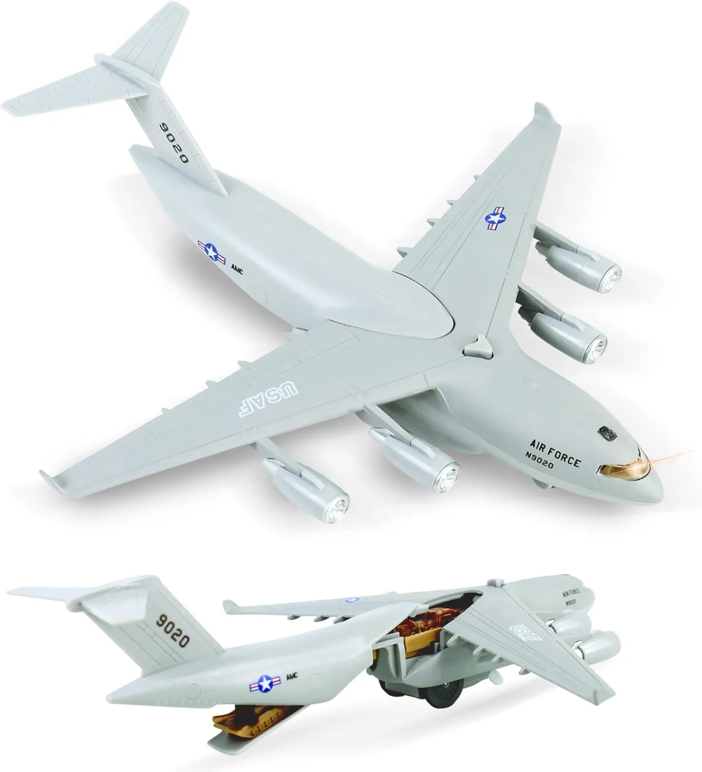 CORPER TOYS Diecast Plane Metal Pull-Back Aircraft Toys Air Plane Model for Kids Boy Birthday