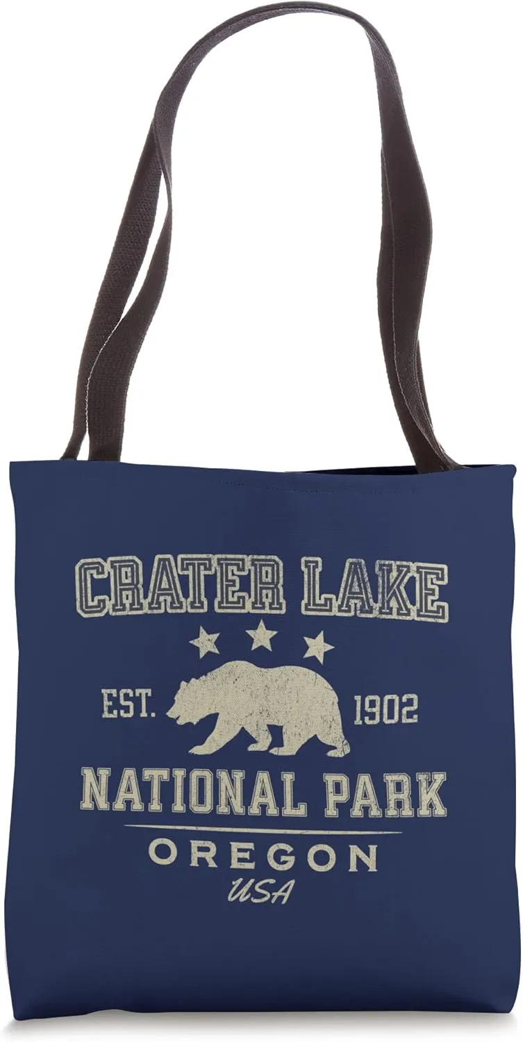 Crater Lake National Park Oregon Nature Hiking Outdoors Tote Bag
