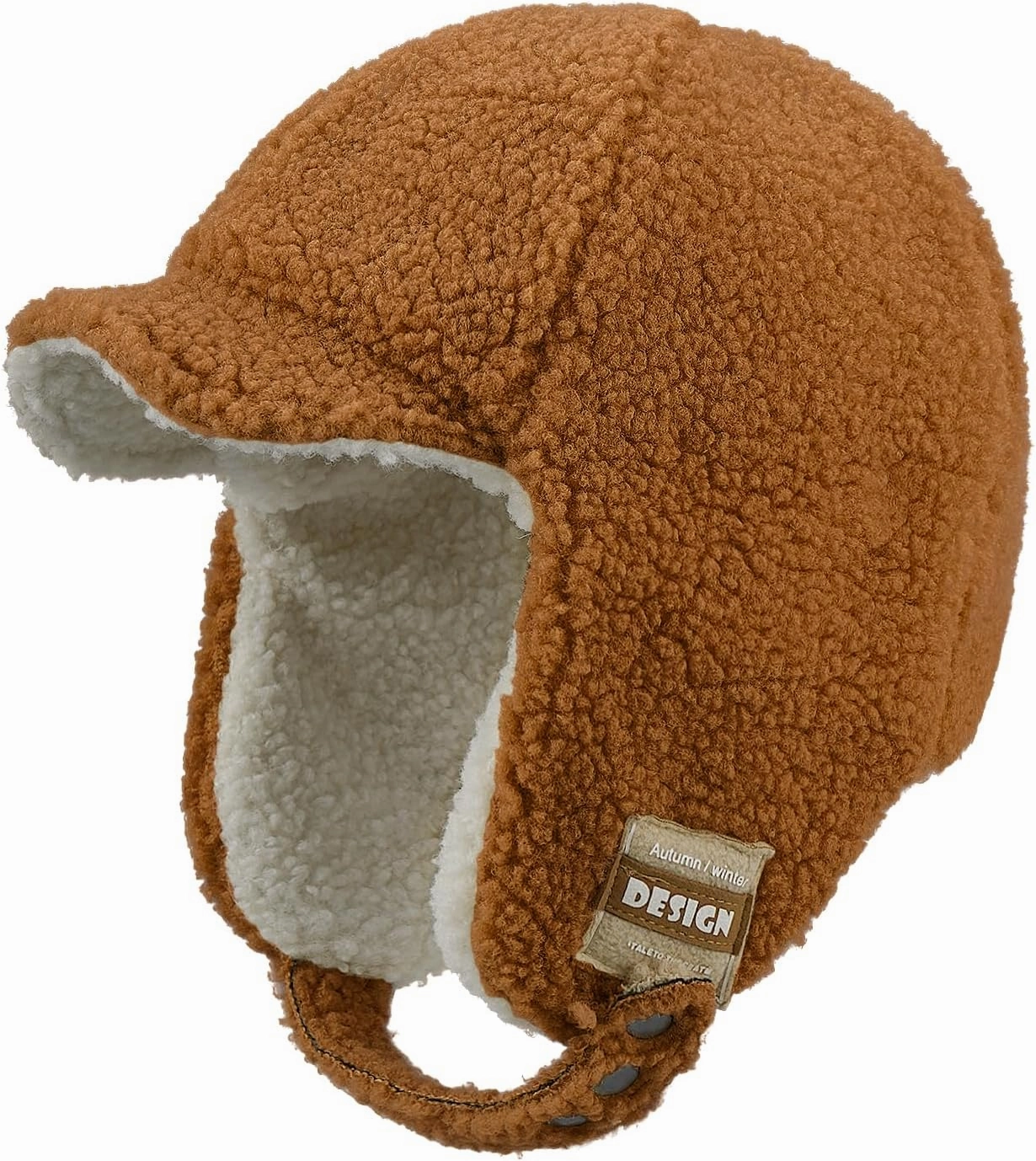Croogo Corduroy Trapper Hat for Men Women Winter Hat Ear Flaps Ushanka Snow Eskimo Hat Winter Fleece Warm Trooper Aviator Hat