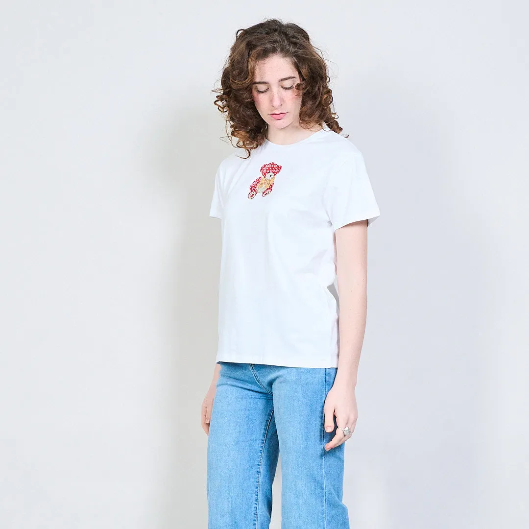 Cute teddy graphic t-shirt wholesale
