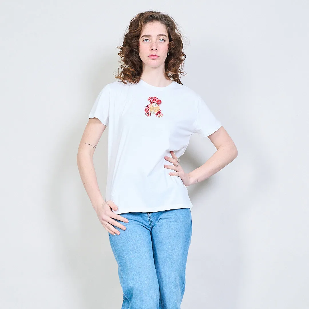 Cute teddy graphic t-shirt wholesale
